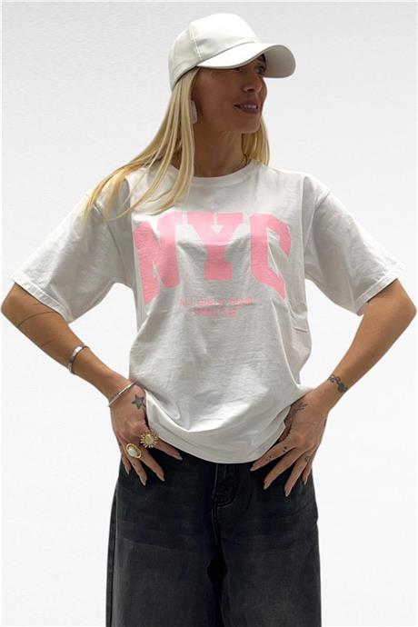 T-shirt in cotone NYC